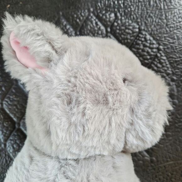 World's Softest Plush Gray Bunny Stuffed Animal Easter Rabbit - Picture 6 of 12
